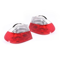 PAIR of Tail Lights to suit BMW E46 3 Series 1999-03 2Door Coupe Red & Clear