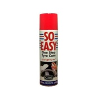 So Easy One Step Tyre Care Foam - Car Tire Cleaner/Protector, No Rinsing Needed