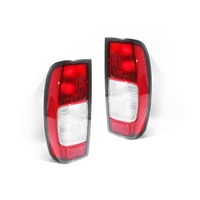  Pair Of Tail Lights to suit Nissan Navara D22 97-05 Ute Red & Clear Lights TYC