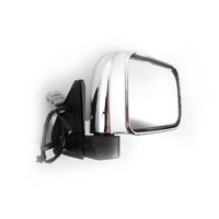 RH Chrome Electric Power Side Door Wing Mirror to suit Nissan Navara 01-14 D22 Ute