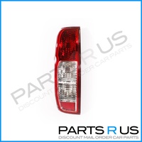 LHS Tail Light suits Nissan Navara D40 05-15 Ute Red & Clear