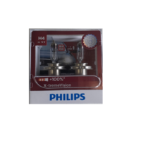 Genuine Philips X-Treme Vision +100% H4 Headlight Bulbs BRIGHTER Whiter Globes