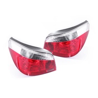 Tail Lights BMW E60 5 Series & M5 03-06 Sedan Red & Clear LHSS+RHS Set of Lamps