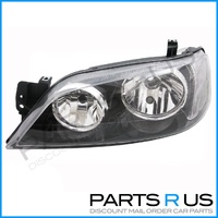 LHS Headlight Black to suit Ford Falcon BA - BF Series 1