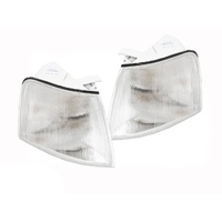 Pair Indicator Lights to suit Ford Falcon EA EB ED 1988-94 Clear