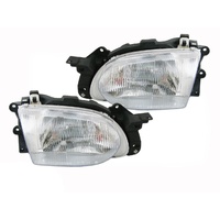 Genuine OEM Pair of Headlights to suit Ford Festiva WD WF 1997-01