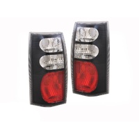 Tail Lights to suit Holden VT VX VU VY VZ Commodore Wagon/Ute Black Altezza 97-08 Model