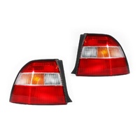 Set of Tail Lights Honda Accord 93-95 CD5 Series1 Sedan Red & Clear ADR COMPLIANT TYC
