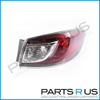 RHS Tail Light to suit Mazda 3 BL 09-13 Series 1&2 4Door Sedan Red & Clear TYC