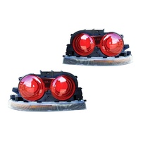 Tail Lights Genuine for Nissan Skyline R33 93-98 GTS & GTR Coupe Red Clear LH+RH Set