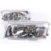 Pair Headlights to suit Mitsubishi Lancer Evolution V VI CP9A 6.5 TME Clear OE