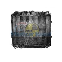 Radiator to suit Toyota Hilux 83-88 4 Cyl Petrol Heavy Duty Brass Copper Auto & Manual