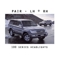 Pair of Headlights/Corner Set for Toyota Landcruiser 05-07 100 Series