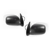 PAIR of Door Wing Mirrors for Toyota Hilux 2005-10 Ute 2WD & 4WD Black Electric