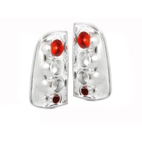 PAIR of Tail Lights for Toyota Hilux 05-11 Chrome Altezza KUN26 SR5 All Models SR