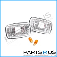Indicator Lights for Toyota Camry 92-97  DV10 2x Crystal Clear Guard Flasher Repeater Lights