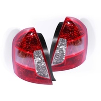 Genuine LH+RH Tail Light Set For Hyundai Accent 4 Door Sedan 05-09 Red & Clear 