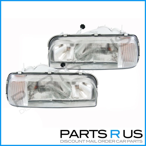 Pair of Headlights to suit Ford XF Falcon 9/84-11/87 &  9/84-3/96 XG Ute 