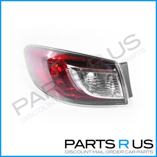 LHS Tail Light to suit Mazda 3 BL 09-13 Series 1&2 4Door Sedan Red & Clear TYC