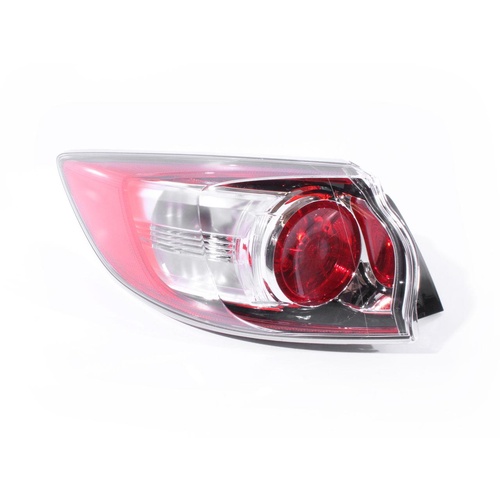 LHS Tail Light for Mazda 3 BL 09-11 5 Door Hatch Genuine Red & Clear