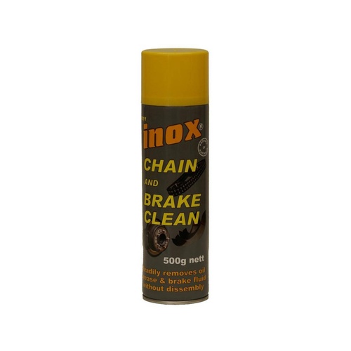 INOX MX11 Chain & Brake Clean - Oil, Grease & Brake Fluid Cleaner/Remover