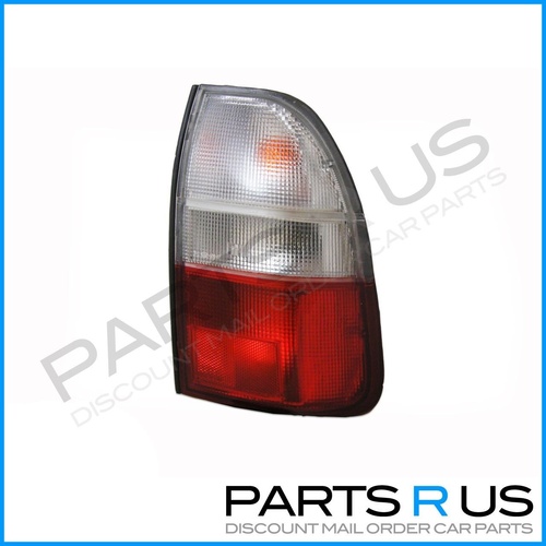 RH Tail Light For Mitsubishi Triton MK 01-06 Clear & Red Lens Style Side Ute ADR COMPLIANT