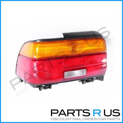LH Tail Light suits Toyota Corolla 94-98 AE101/102 Sedan Amber/Red & Clear 