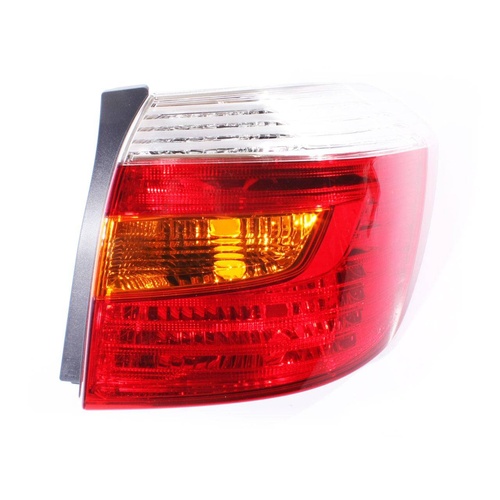 RHS Genuine Tail Light suits Toyota Kluger 07-10 KX-R Wagon Red/Clear/Amber