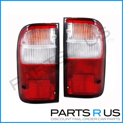 PAIR of Tail Lights to Suit Toyota Hilux Ute 97-05  Styleside 2WD 4WD ADR COMPLIANT