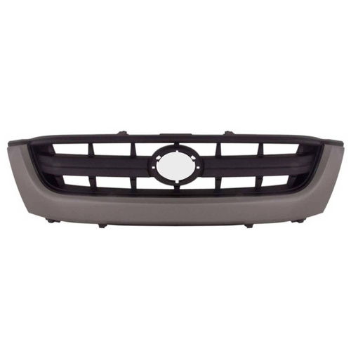 Front Silver Grille To Suit Toyota Hilux 2001-05 Ute