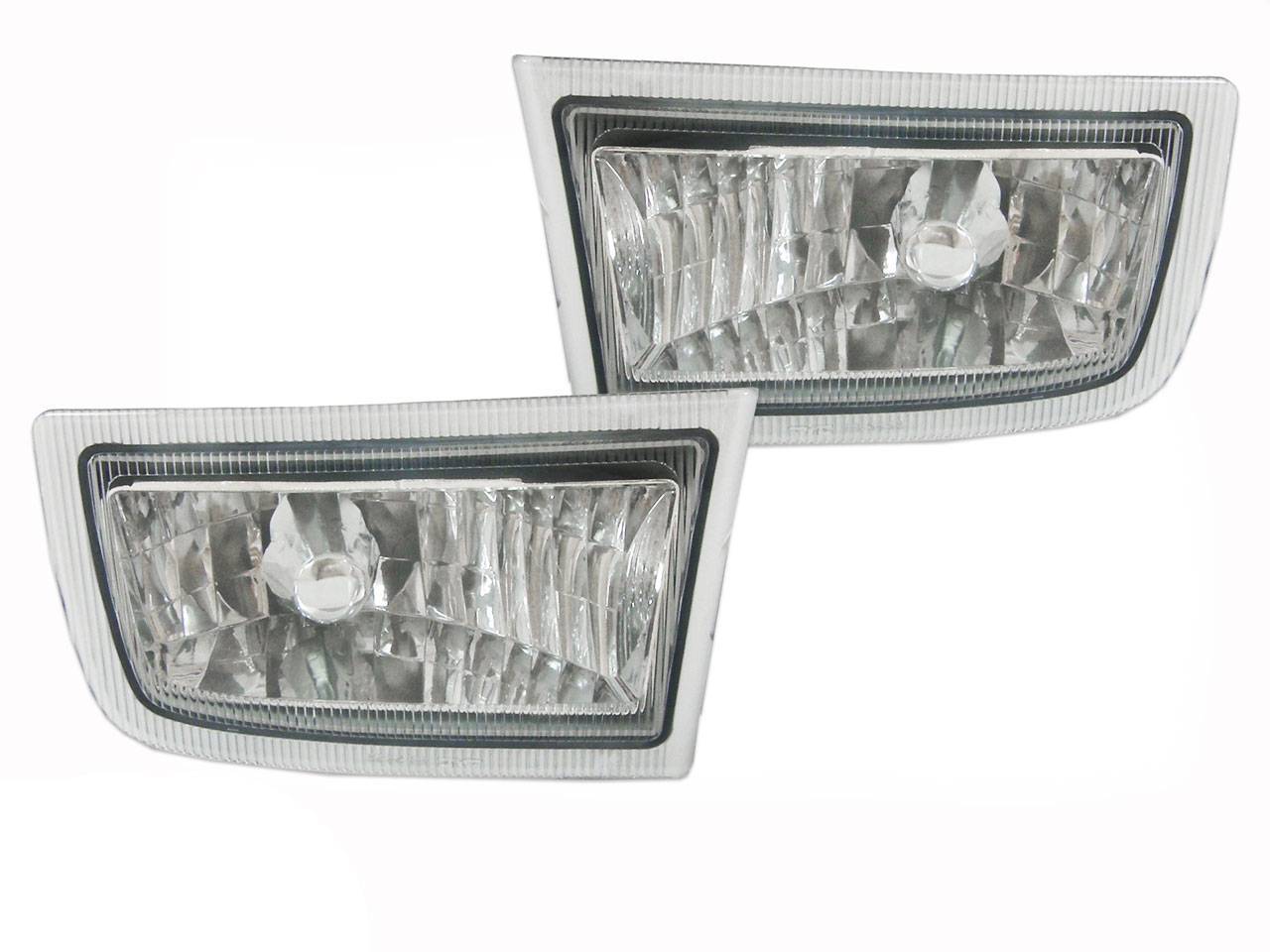 For Toyota Corolla 01-02 Clear Lens Front Bumper Fog Light Lamp Pair RH+LH Side