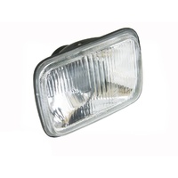 Headlight Universal 7x5" Semi Sealed Light With Park Lamp Socket