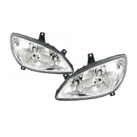 PAIR of Clear Headlights to suit Mercedes Benz Vito Van & Viano Wagon 2004-11