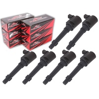 6 FUELMISER Ignition Coils to suit BA BF Ford Falcon Fairmont FPV F6 XR6 Turbo Territory