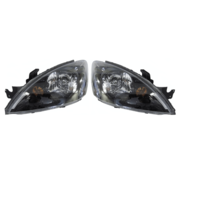 Pair Of Headlights to suit Mitsubishi Lancer 03-07 CH VRX ADR Compliant