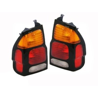 Tail Lights Mitsubishi Challenger PA II 00-04 Amber Red & Clear LH+RH Pair