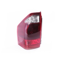 LHS  Tail Light to suit Mitsubishi Pajero 02-06 NP Wagon Dark Red & Clear lense