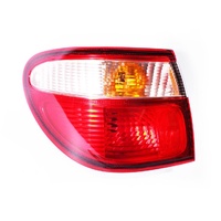 LHS Tail Light Suits Nissan Pulsar N16 Series 1 Sedan 2000-03 Red & Clear