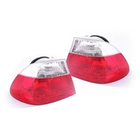 Pair Of Tail Lights to suit BMW E46 3 Series 1999-03 2Door Coupe Red & Clear