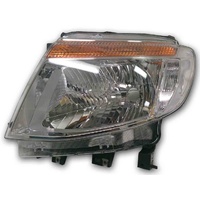 LHS Headlight Chrome Type for Ford Ranger 11-14 PX Ute