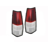 PAIR Tail Lights For Ford Falcon XD XE XF XG XH Ute & Panel Van Clear Altezza Set ADR COMPLIANT