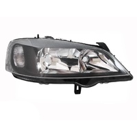 RHS Headlight For Holden Astra TS 98-04 Black ADR COMPLIANT