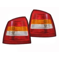 Pair Tail Lights to suit Holden 98-04  Astra TS 3 & 5 Door hatch