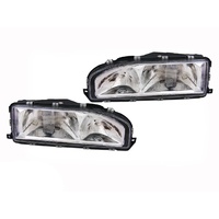 PAIR of Headlights to suit Holden VL Commodore Berlina Calais 1986-88 ADR COMPLIANT