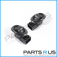 Window Switches Holden VY & VZ 02-06 Commodore 2x Rear Interior Black Plastic