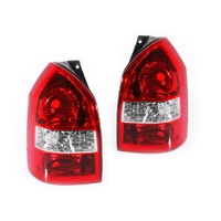 PAIR of Tail Lights For Hyundai Tucson 04-10 JM Wagon Red & Clear ADR COMPLIANT