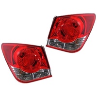Pair of Rear Outer Body Tail Lights For Holden Cruze 09-16 JG JH 4Dr Sedan ADR COMPLIANT