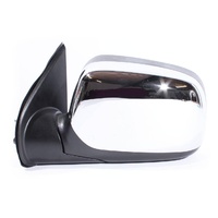 LHS Left Side Electric Door Mirror suits Holden RA Rodeo Ute 03-08 Chrome