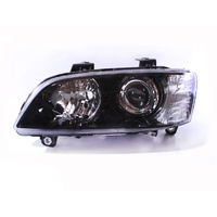 LHS Black Projector Headlight to suit Holden VE Commodore 06-10 SSV/Calais/HSV