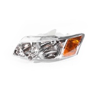 LHS Headlight suits Holden Commodore 2003-05 VY Series 2 Chrome & Amber